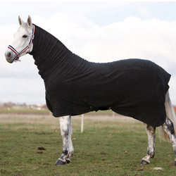 Fleecedeken met hals